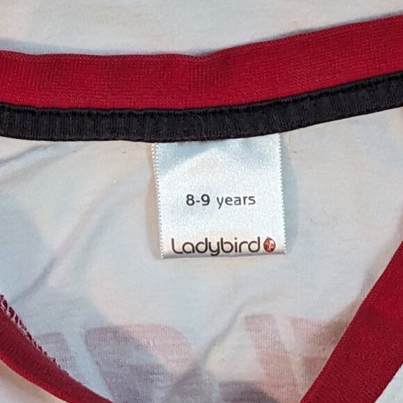 Lady Bird Child's England 2 Piece Jersey Set Size 8-9 Preowned - Picture 6 of 6